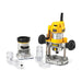 Dewalt Power Tools D26204K 1/4in Premium Plunge & Fixed Base Combi Router 900W 240V DeWALT Power Tools - Dynamic Drive