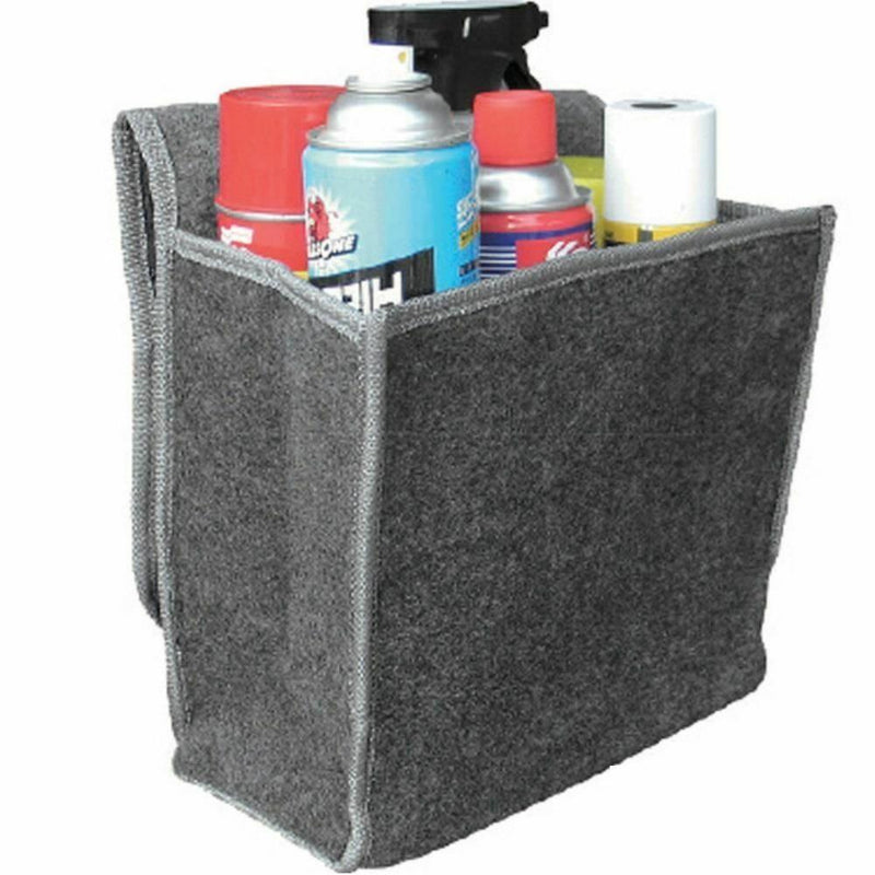 Sakura Car Grey Carpet Boot Storage Bag Organiser Tools Breakdown Travel Tidy Sakura - Bars 4 Cars