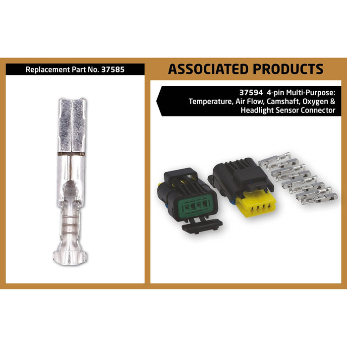 Connect for Peugeot Electrical Multipurpose 4 Pin Connector 10pc 37594 Tool Connection - Dynamic Drive
