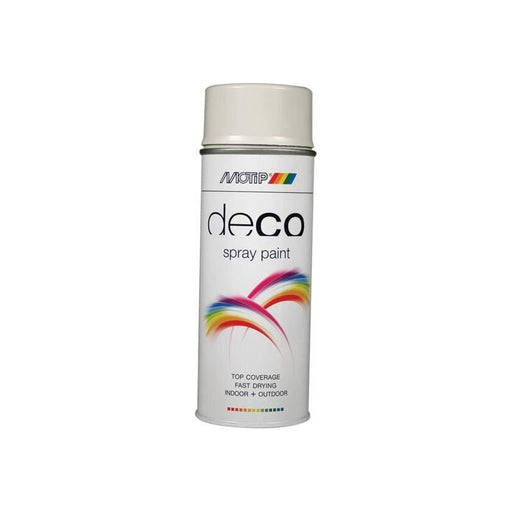 Motip® Deco Spray Paint High Gloss RAL 7035 Light Grey 400ml MOTIP® - Dynamic Drive