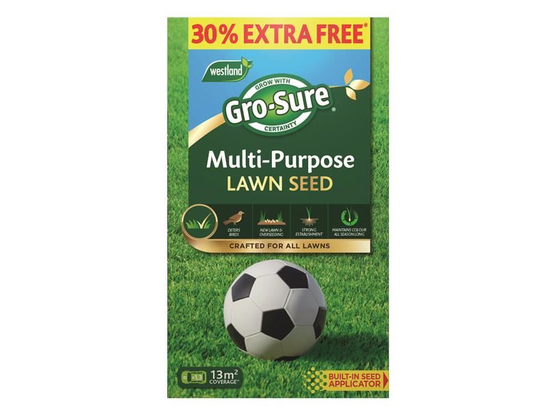 Gro-Sure Multi-Purpose Lawn Seed 10m² + 30% Free Gro-Sure - Dynamic Drive