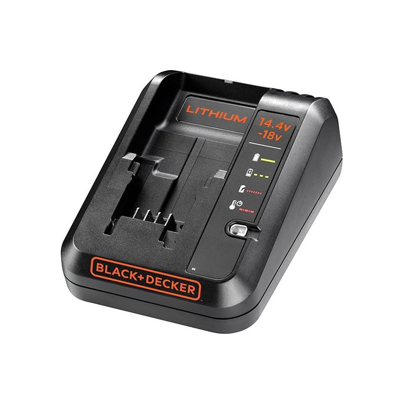 Black + Decker BDC1A-GB Multi-Voltage Charger 14.4-18V Li-ion BLACK + DECKER - Dynamic Drive
