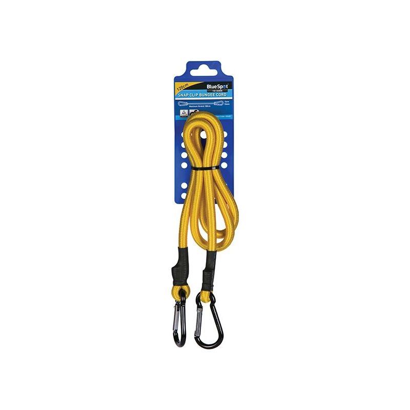 Bluespot Tools Snap Clip Bungee 120cm x 10mm BlueSpot Tools - Dynamic Drive