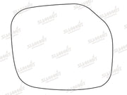 Summit Stick-On Standard Mirror Glass fits Citroen Berlingo 98 on LHS Summit - Dynamic Drive