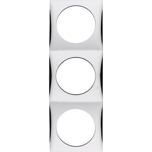 Triple Frame Gloss Chrome Modern and Sleek Triple Frame for Your Caravan or W4 - Dynamic Drive