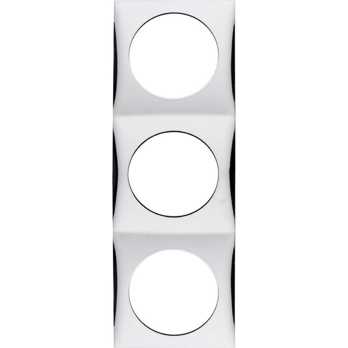 Triple Frame Gloss Chrome Modern and Sleek Triple Frame for Your Caravan or W4 - Dynamic Drive