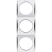 Triple Frame Gloss Chrome Modern and Sleek Triple Frame for Your Caravan or W4 - Dynamic Drive