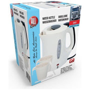 All Ride Truckers 24V Kettle 0.5Ltr 300W Water Heater Truck Lorry W Cups Spoons All Ride - Dynamic Drive