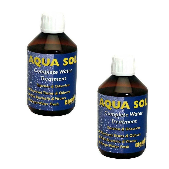 Aqua Sol Complete Water Treatment & Purifying Solution x2 Aqua Sol - Dynamic Drive