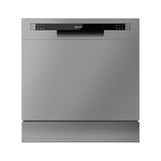 Baridi Tabletop Dishwasher 8 Place Settings 8L Capacity - Silver DH87 Baridi - Dynamic Drive