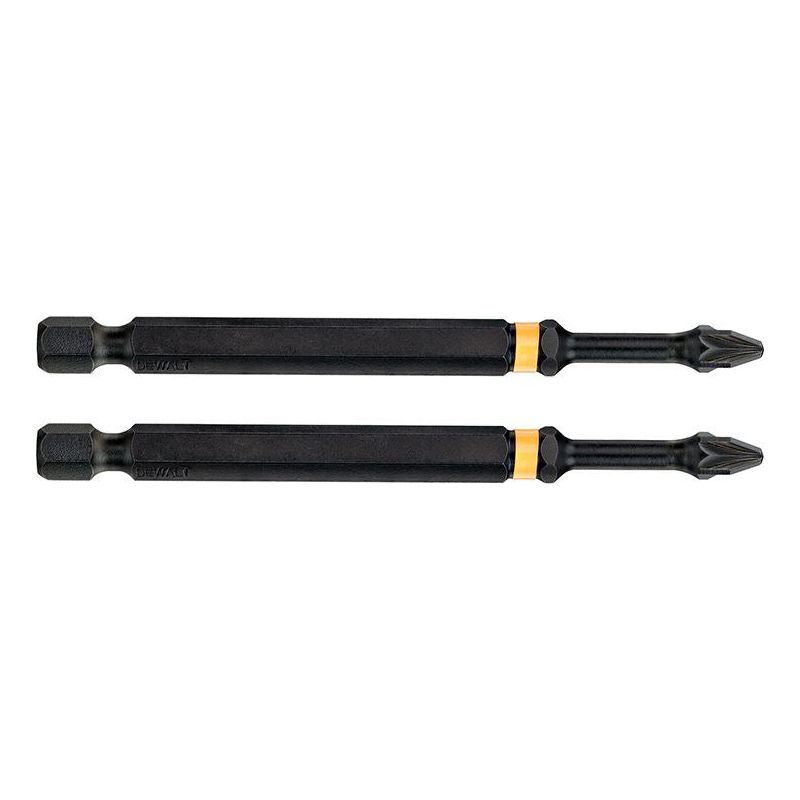 Dewalt Power Tools Extreme Impact Torsion Bits PZ2 x 85mm (Pack 2) DeWALT Power Tools - Dynamic Drive