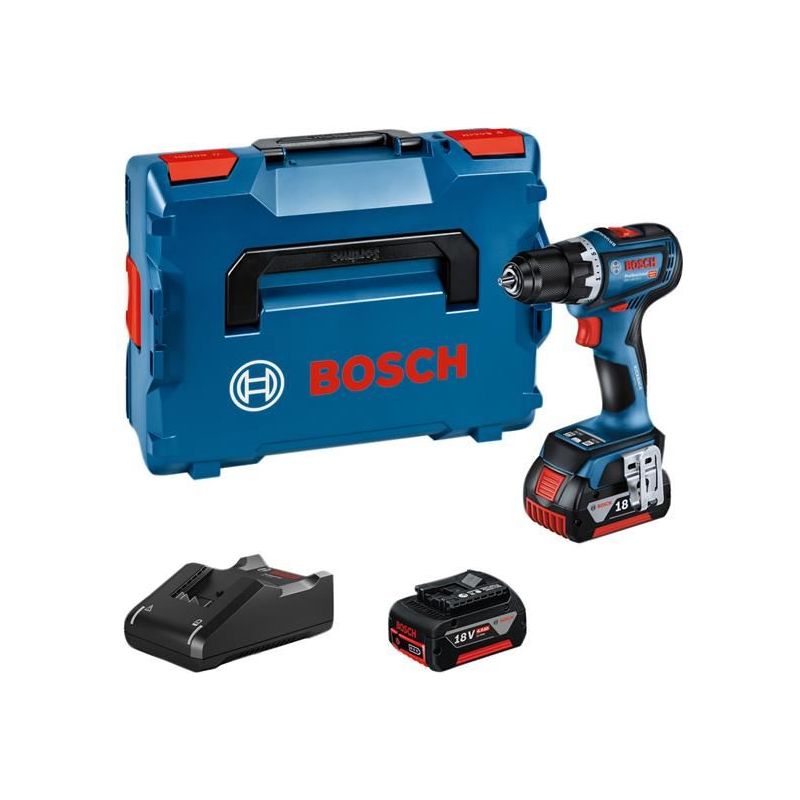 Bosch GSR 18V-90C Professional Drill Driver 18V 2 x 4.0Ah Li-ion Bosch - Dynamic Drive