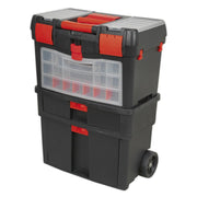 Sealey Mobile Tool Chest with Tote Tray & Removable Assortment Box AP850 Sealey  - Dynamic Drive