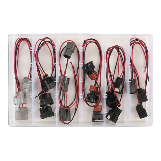 Connect Assorted Injector Connector Kit, Japanese Vehicles 18pc 37551 Tool Connection - Dynamic Drive