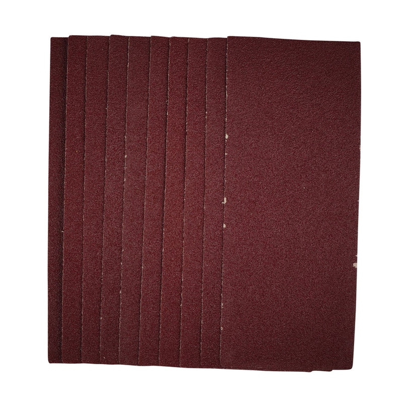 Draper 1/3 Sanding Sheets, 93 x 230mm, 40 Grit (Pack of 10) 55737 Draper - Dynamic Drive