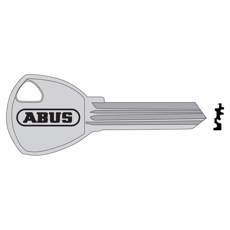 Abus Mechanical 80TI/40+45+50+60 Key Blank 57862 ABUS Mechanical - Dynamic Drive