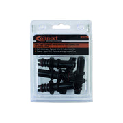 Connect Straight Male Plastic Pipe Connector 11.8 x 10mm 5pc 37204 Tool Connection - Dynamic Drive