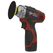 Sealey Cordless Polisher Buffer 12V 71mm Variable Speed Li-ion Body Only Sealey  - Dynamic Drive