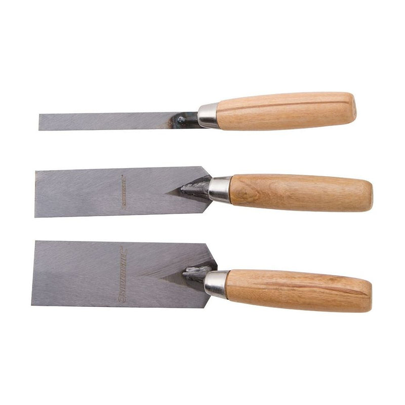 Silverline Margin Trowel Set 3pce 13, 38, 51mm Silverline - Dynamic Drive