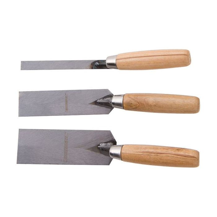 Silverline Margin Trowel Set 3pce 13, 38, 51mm Silverline - Dynamic Drive
