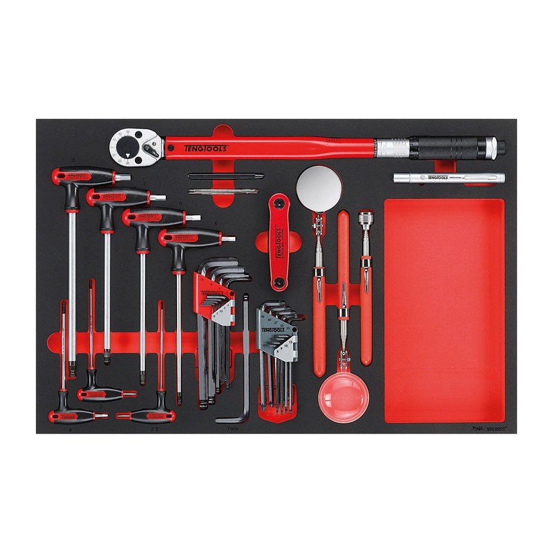 Teng Tools General Tool Set FOAM4X4 17 Pieces Teng Tools - Dynamic Drive