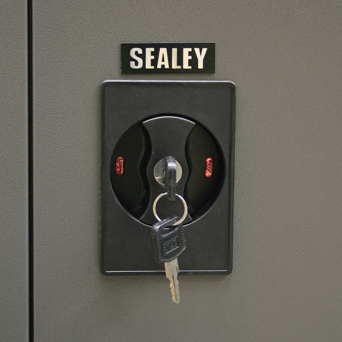 Sealey Floor Cabinet 2 Shelf 2 Door SC03 Sealey - Dynamic Drive