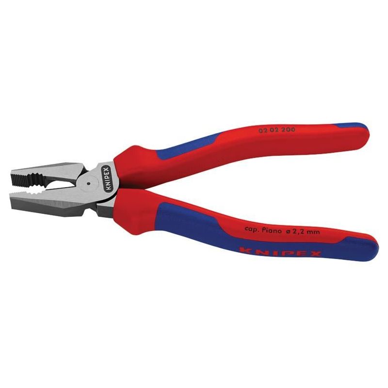 Knipex High Leverage Combination Pliers Multi-Component Grip 200mm Knipex - Dynamic Drive
