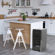 Baridi 18 Bottle Dual Zone Wine Fridge & Cooler DH89 Baridi - Dynamic Drive