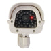 Silverline Solar-Powered Dummy CCTV Camera with LED Solar-Powered Silverline - Dynamic Drive