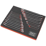 Sealey Combination Spanner Set 23pc Metric/Imperial AK63256 Sealey - Dynamic Drive