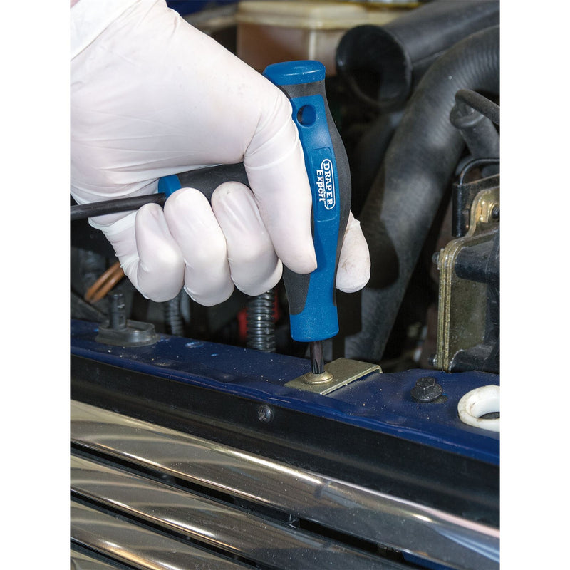 Draper Expert TX-STAR Soft Grip Metric T-Handle Key Set (8 Piece) Draper - Dynamic Drive
