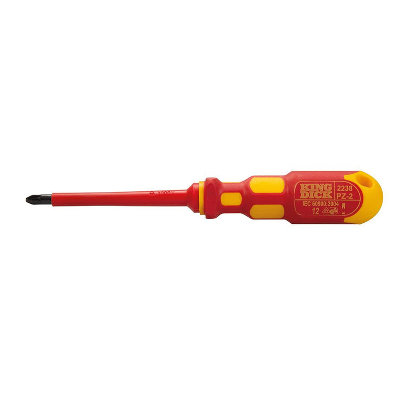 King Dick VDE Screwdriver PZ2 - 6 x 100mm King Dick - Dynamic Drive