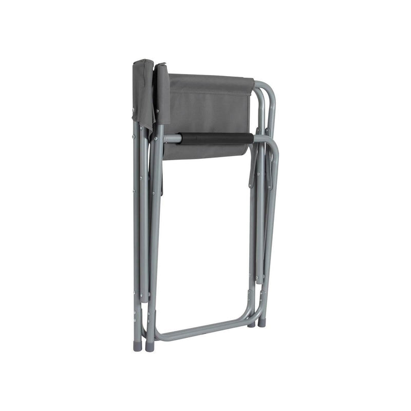 Bo-Camp Director's Chair Steel Grey Bo-Camp - Dynamic Drive