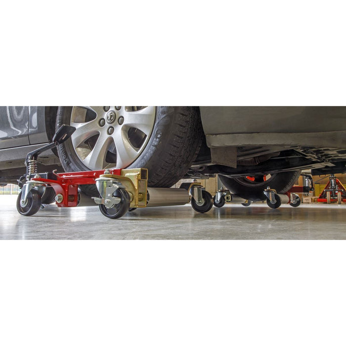 Sealey Wheel Skate Hydraulic 680kg Capacity WS680 Sealey - Dynamic Drive
