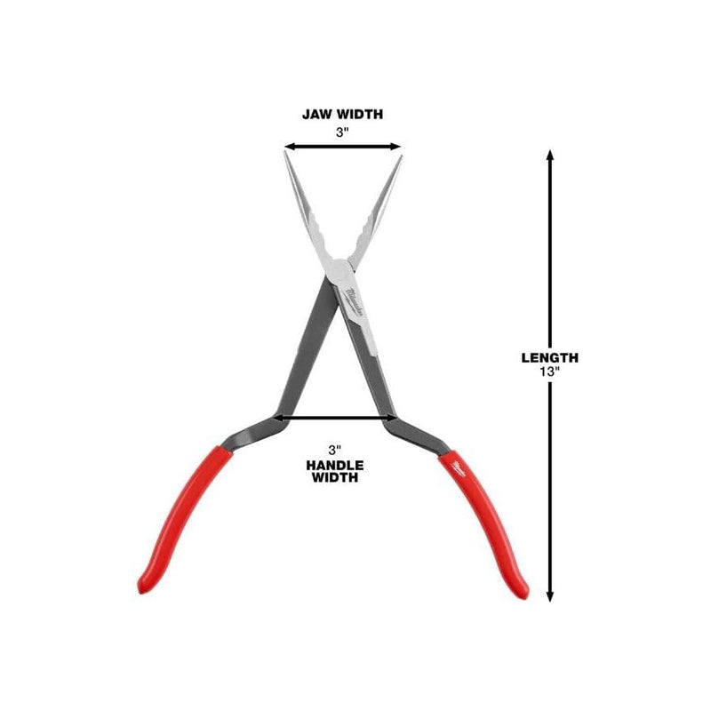 Milwaukee Long Reach Plier Straight 4932492497 Milwaukee - Dynamic Drive