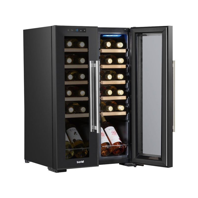 Baridi 24 Bottle Dual Zone Wine Fridge & Cooler DH97 Baridi - Dynamic Drive