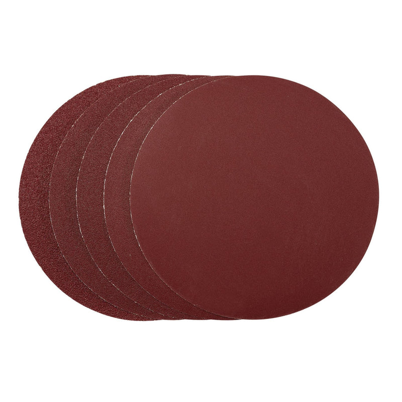 Draper Sanding Discs, 200mm, PSA, Assorted Grit, (Pack of 5) 63265 Draper - Dynamic Drive