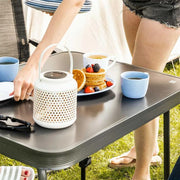 Travellife Alba Table Alu Grey 80 2129270 Travellife - Dynamic Drive