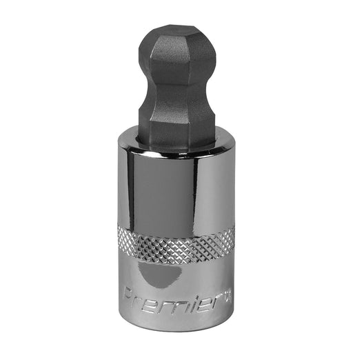Sealey Ball-End Hex Socket Bit 14mm 1/2"Sq Drive SBBH011 Sealey - Dynamic Drive