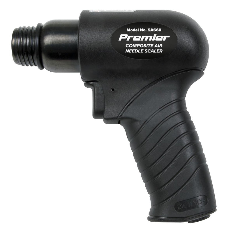 Sealey Air Needle Scaler Composite Pistol Type SA660 Sealey - Dynamic Drive