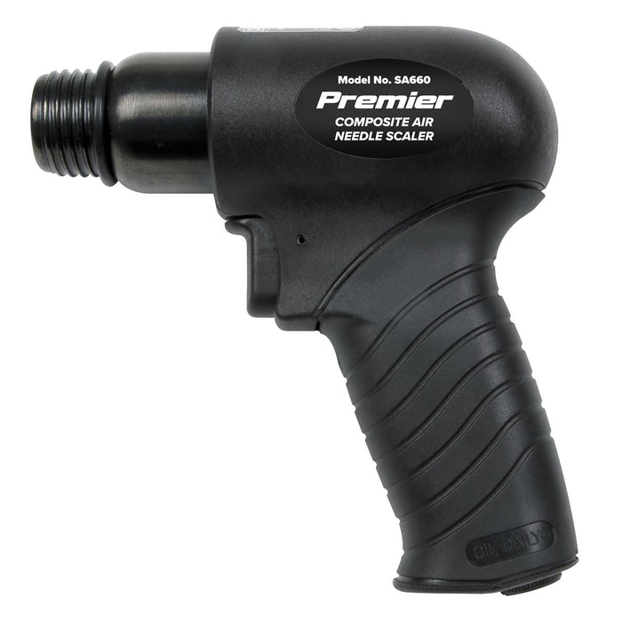 Sealey Air Needle Scaler Composite Pistol Type SA660 Sealey - Dynamic Drive