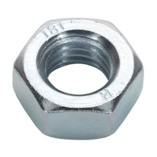Sealey Steel Nut M14 Zinc DIN 934 Pack of 25 SN14 Sealey  - Dynamic Drive