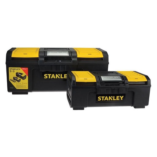 Stanley® Hand Tools One Touch DIY Toolbox 2 Pack 1 x 41cm (16in) & 1 x 60cm (24in) STANLEY® Hand Tools - Dynamic Drive