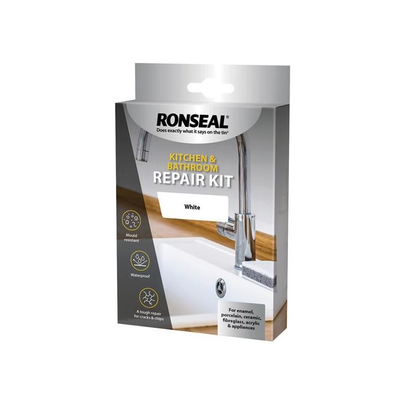 Ronseal Kitchen & Bathroom Repair Kit 60g Ronseal - Dynamic Drive