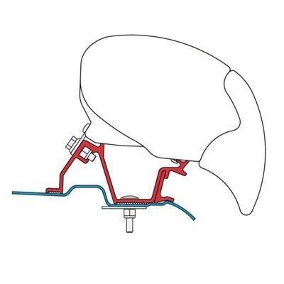 98655-889 MERC SPRINTER/CRAFTER KIT Fiamma  - Dynamic Drive
