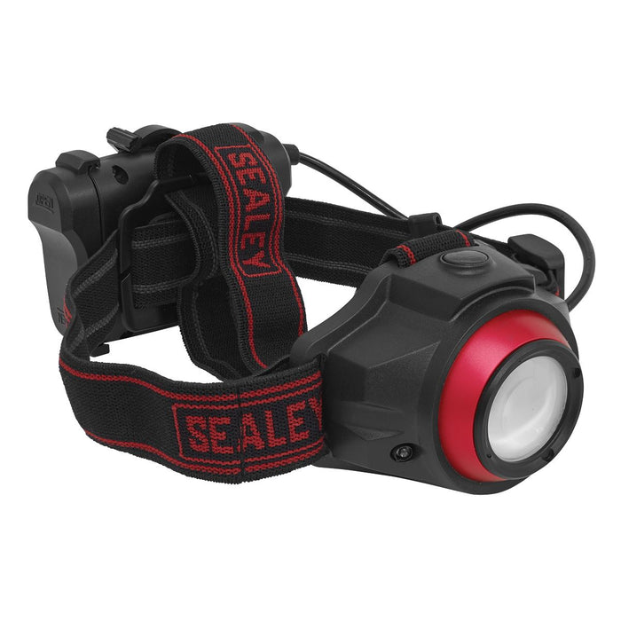 Sealey Rechargeable Head Torch 5W COB LED Auto-Sensor Sealey  - Dynamic Drive