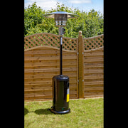 Dellonda Outdoor Garden Gas Patio Heater 13kW Commercial & Domestic Use Black Dellonda  - Dynamic Drive