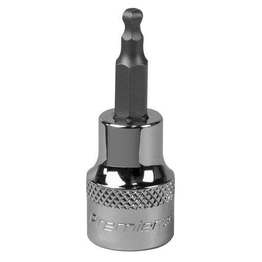 Sealey Ball-End Hex Socket Bit 4mm 3/8"Sq Drive SBBH002 Sealey - Dynamic Drive