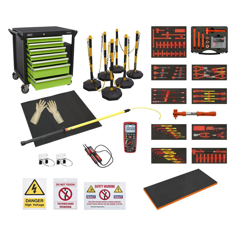 Sealey EV/Hybrid Master Tool Kit 23pc HVCOM2 Sealey - Dynamic Drive