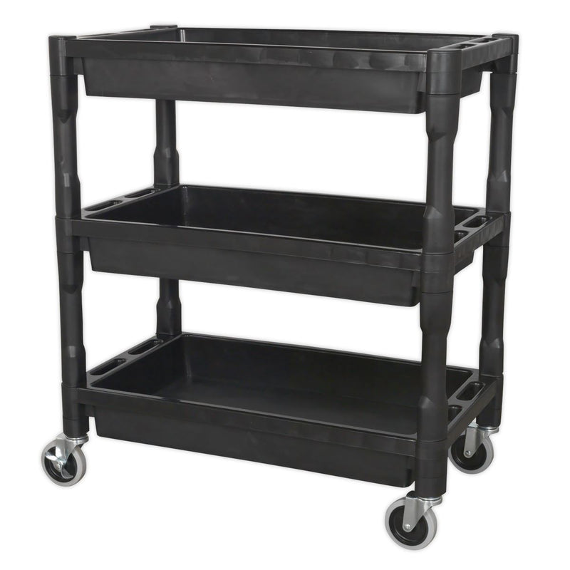 Sealey Trolley 3-Level Composite Heavy-Duty CX205 Sealey - Dynamic Drive